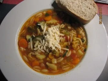 Minestrone Vegetarisch - Rezept