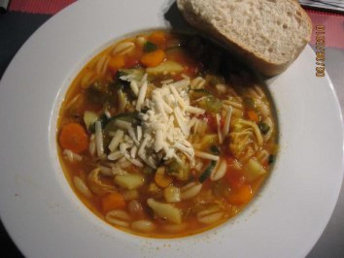 Bilder für Minestrone Vegetarisch Rezept