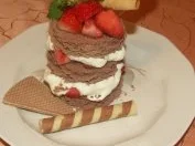 Erdbeertürmchen - Rezept