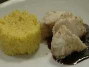 Rezept: Lotte in Sauce Douce an Safranreis Lotte in Sauce Douce an Safranreis - Rezept