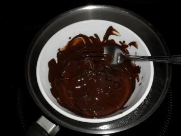 Dessert: Quark-Schoko-Creme mit Erdbeerkompott - Rezept - Bild Nr. 2