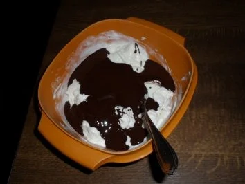 Dessert: Quark-Schoko-Creme mit Erdbeerkompott - Rezept - Bild Nr. 3