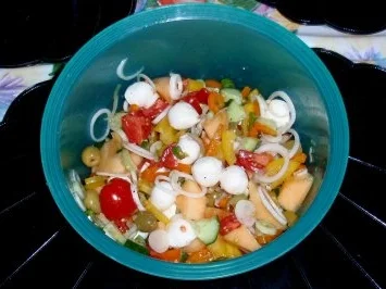 Bunter WM-Salat-Sommerlaune - Rezept - Bild Nr. 4