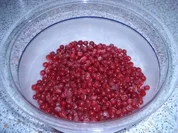 gefrorene Beeren unter Vanillepudding - Rezept