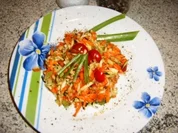 Zuccini-Möhren- Salat - Rezept