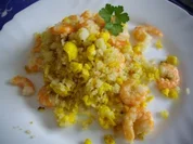 Garnelen- Eierreis - Rezept