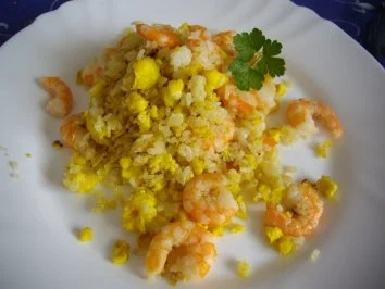 Rezept: Garnelen- Eierreis Bild Nr. 2 Garnelen- Eierreis - Rezept - Bild Nr. 2