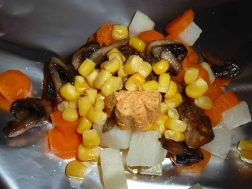 Gemüsepäckchen - Rezept