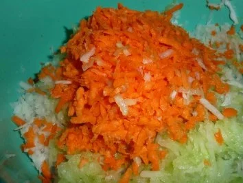 Gurken-Rettich-Möhrensalat - Rezept - Bild Nr. 5