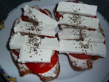 Rezept: Tomaten-Stulle Tomaten-Stulle - Rezept