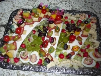 Rezept: Partyplatte Partyplatte - Rezept
