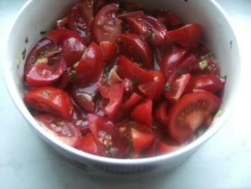 Tomatensalat - Rezept