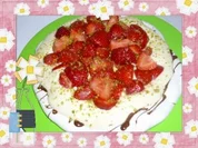 Erdbeer-Pavlova mit Vanillequark - Rezept