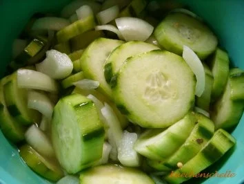 Rezept: Schüttelgurke Schüttelgurke - Rezept