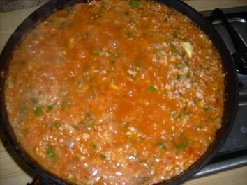 Rezept: Zucchine mit Reis Zucchine mit Reis - Rezept