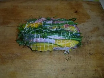 Rezept: Paprika-Kräuterrollbraten Bild Nr. 5 Paprika-Kräuterrollbraten - Rezept - Bild Nr. 5