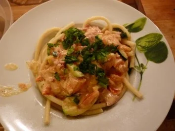 Schinken-Tomaten Makkaroni - Rezept