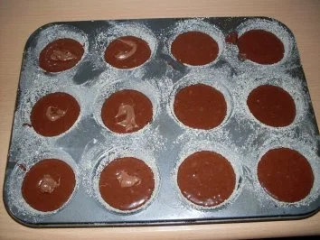 Rezept: Schoko-Muffin Bild Nr. 2 Schoko-Muffin - Rezept - Bild Nr. 2