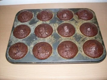 Rezept: Schoko-Muffin Bild Nr. 4 Schoko-Muffin - Rezept - Bild Nr. 4
