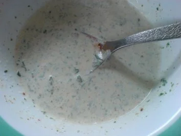 Rezept: Kopfsalat mit Sahnesoße Bild Nr. 7 Kopfsalat mit Sahnesoße - Rezept - Bild Nr. 7