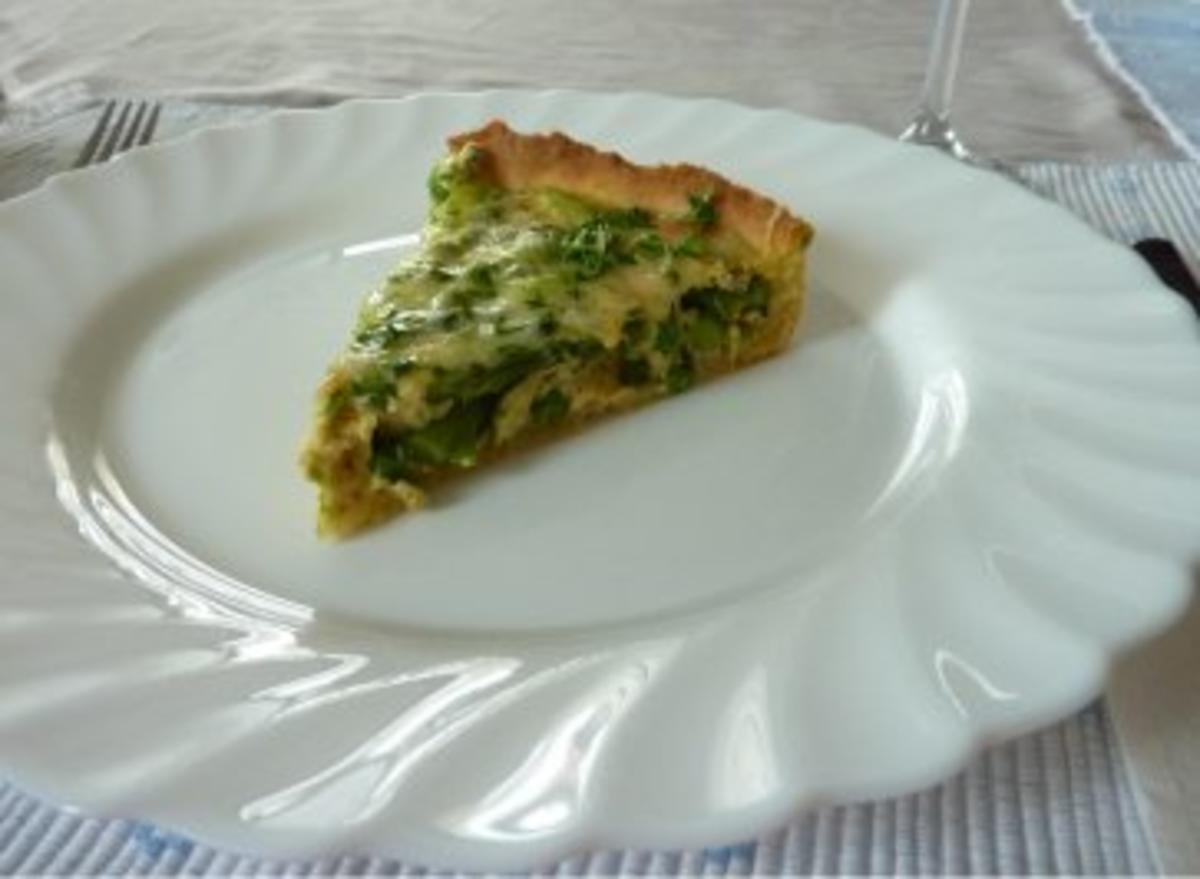 Grüner-Spargel-Torte - Rezept