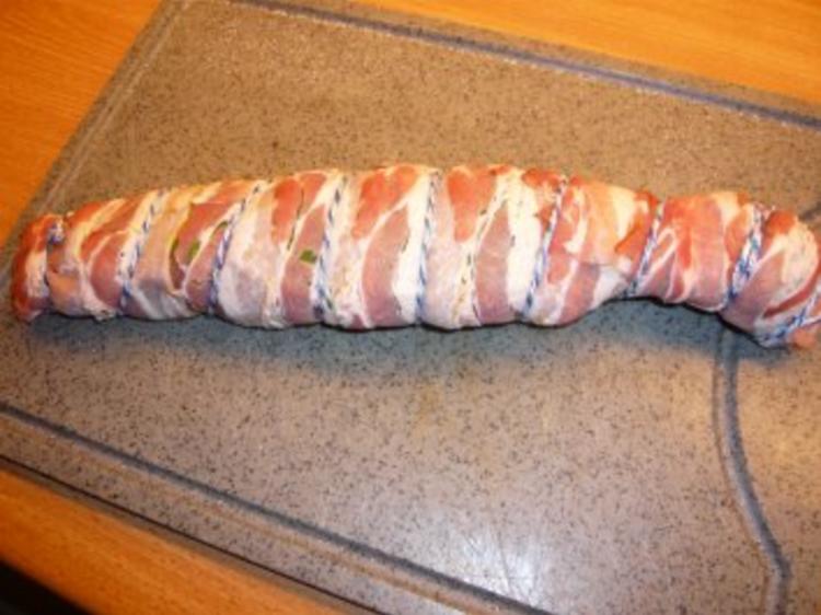 Schweinefilet im Speckmantel mit Salbei - einfach - 292 kcal/100g