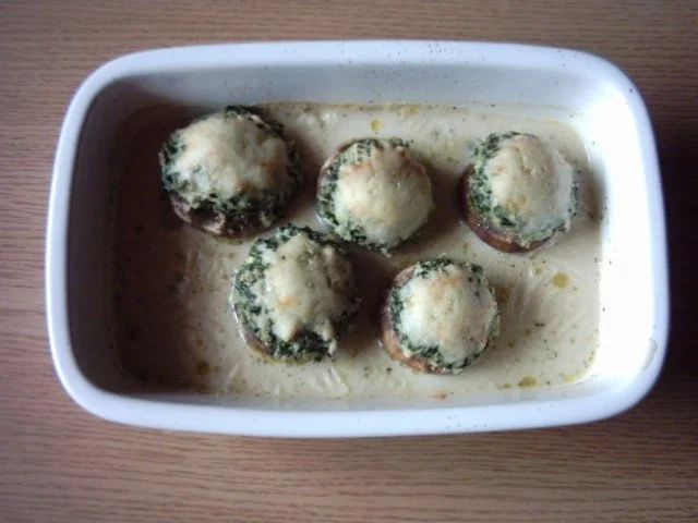 Champignons gefüllt 3 - Rezept - Bild Nr. 2