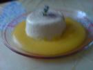 Vanille-Lavendel-Panna Cotta mit Pfirsichpüree - Rezept