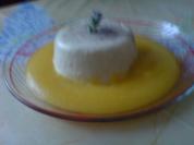 Vanille-Lavendel-Panna Cotta mit Pfirsichpüree - Rezept
