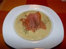 Steckrübensuppe mit Lachs - Rezept