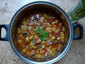 Rezept: Fleischwursttopf Fleischwursttopf - Rezept