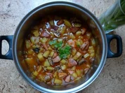 Fleischwursttopf - Rezept