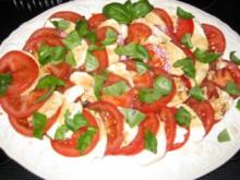 Tomate-Mozarella-Platte - Rezept