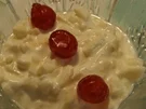 Apfeldessert mit Kirschen - Rezept
