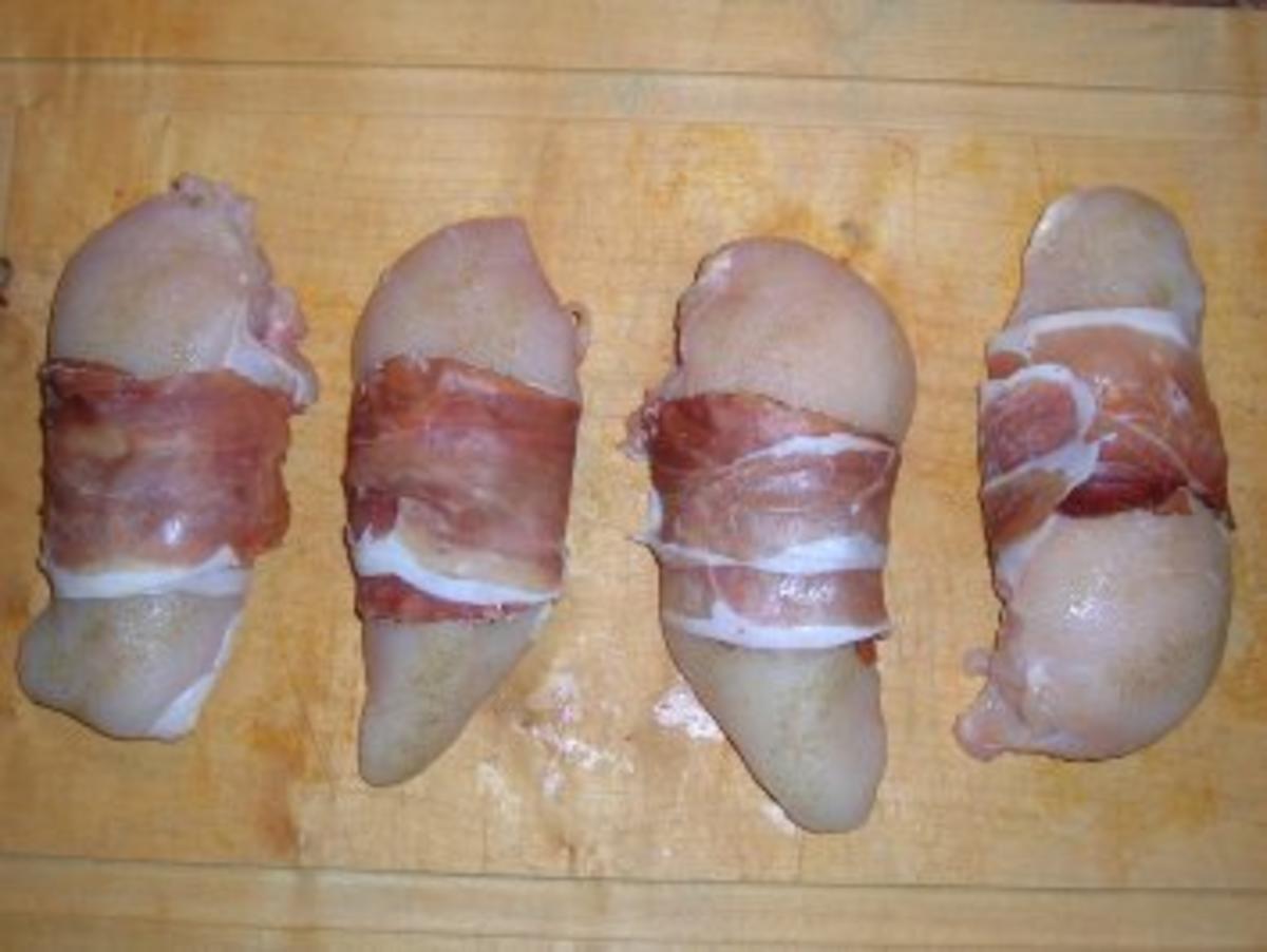 Hähnchenbrustfilet mit Kräutersauce (resultierend aus der Rubrik: Männer kochen für Frauen - Rezept - Bild Nr. 3