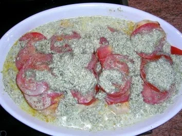 Rezept: Hähnchenbrustfilet mit Kräutersauce (resultierend aus der Rubrik: Männer kochen für Frauen Bild Nr. 6 Hähnchenbrustfilet mit Kräutersauce (resultierend aus der Rubrik: Männer kochen für Frauen - Rezept - Bild Nr. 6