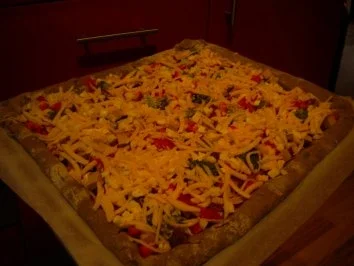 Roggen-Vollkorn Pizza Grundrezept - Rezept - Bild Nr. 10