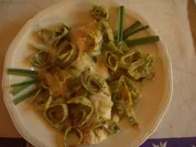 Rezept: Gedämpftes Zanderfilet Gedämpftes Zanderfilet - Rezept