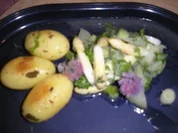 Rezept: Spargelragout mit Kohlrabi Spargelragout mit Kohlrabi - Rezept