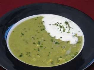 Rezept: Zucchinicreme mit dem Klecks Zucchinicreme mit dem Klecks - Rezept