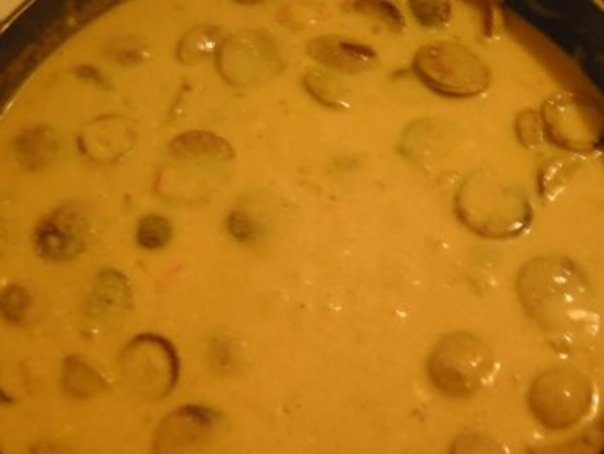 Bratwurst-Curry - Rezept