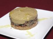 Tunfischtatar mit Auberginenpüree und Limetten-Emulsion - Rezept