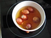 Süßsaure Zwiebelchen - Rezept