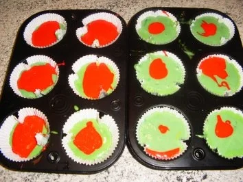 Bunte Kokosmilch -Muffins - Rezept - Bild Nr. 7