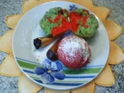 Bunte Kokosmilch -Muffins - Rezept