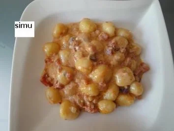 Rezept: Überbackene Gnocchis Überbackene Gnocchis - Rezept