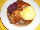 Rouladen mit Käse und Pilzen - Rezept