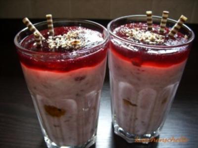 Dessert: Himbeer-Joghurt-Quark-Dessert - Rezept