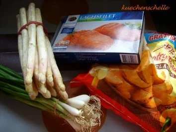 Rezept: Spargel-Lachs-Auflauf Bild Nr. 2 Spargel-Lachs-Auflauf - Rezept - Bild Nr. 2