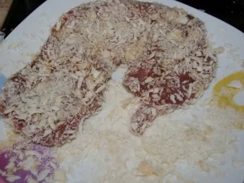 Kalb: Kalbschnitzel mit Mango-Feldsalat - Rezept - Bild Nr. 5